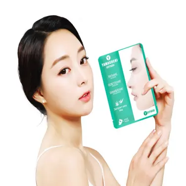 Маска для лица с экстрактом алоэ YAMAGUCHI Aloe Mask